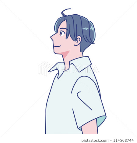 微笑的男學生,對夏天充滿動力 微笑的男學生,對夏天充滿動力 114568744