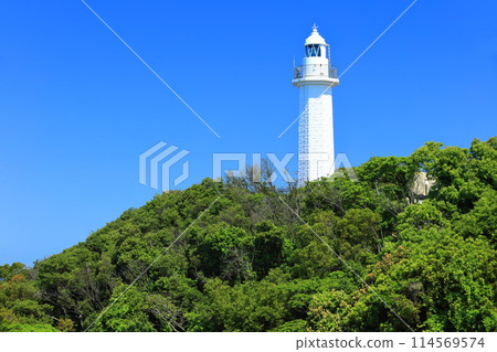 [Wakayama Prefecture] Kii Hinomisaki Lighthouse on a clear day 114569574