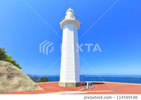 [Wakayama Prefecture] Kii Hinomisaki Lighthouse on a clear day 114569586