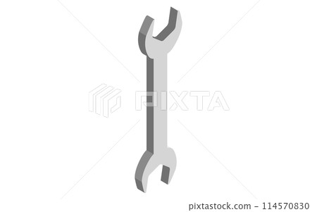 工具扳手（扳手），等軸圖 114570830