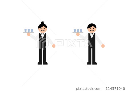 People working in restaurants 114571040