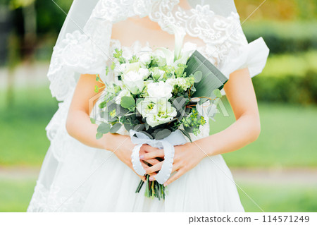 Garden wedding bride bouquet Garden wedding bride bouquet 114571249
