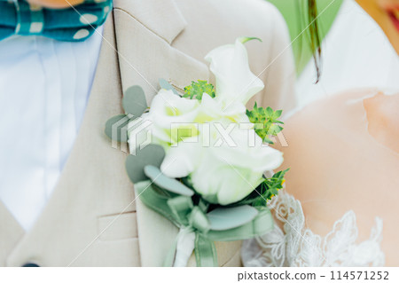 Groom boutonniere Groom boutonniere 114571252