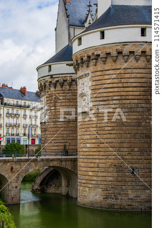 View of the French countryside of Nantes 114571415