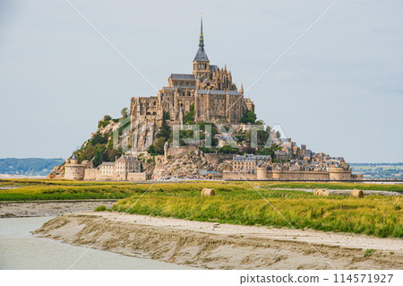Mont Saint-Michel, a French fortress 114571927