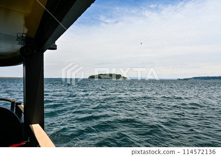 Sarushima, an uninhabited island in Tokyo Bay 114572136