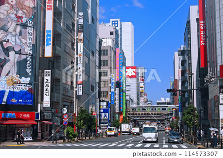 萬世橋十字路口 秋葉原站 南通 114573307