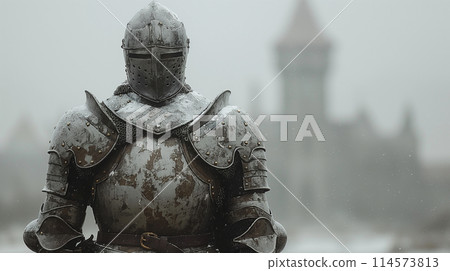 Medieval knight armor 114573813