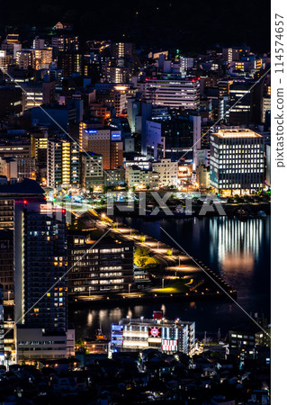 Night view of Nagasaki city from Mount Inasa Observatory [Nagasaki City] 114574657