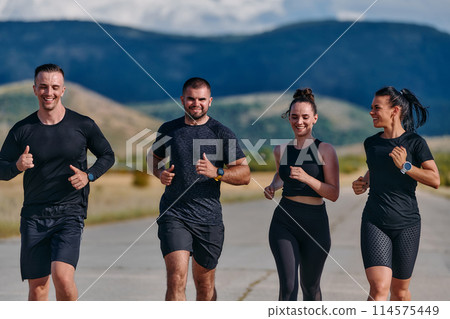 Preparation of the athletic team for the Athletic Marathon Journey 114575449