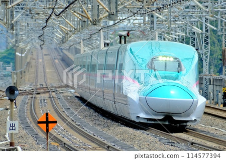 新幹線高速通過那須鹽原站 新幹線高速通過那須鹽原站 114577394