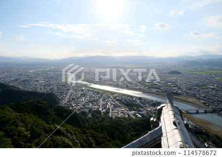 岐阜縣岐阜市_岐阜城以西的風景1_2023年8月 114578672