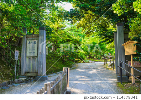 春天兼六園桂坂口 114579341