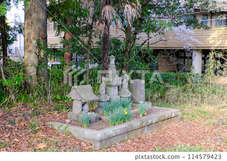 Aso Shrine, Spring, Hamura City, Tokyo - Grave of Mita Gagakunosuke Taira no Masasada and others Aso Shrine, Spring, Hamura City, Tokyo - Grave of Mita Gagakunosuke Taira no Masasada and others 114579423