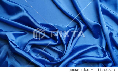 絲緞、懸垂感、織品、類似絲綢的背景材質 114580015