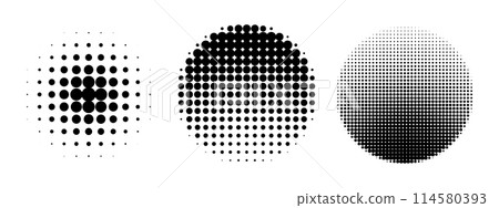 black comic book style background elements. Vector illustration 114580393