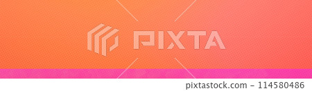 Orange panorama background. Simple design for banner, poster, Ad, events and various design works 114580486