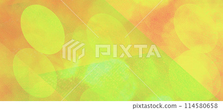 Yellow widescreen bokeh background for Banner, Poster, ad, celebration, and various design works 114580658
