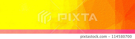 Yellow panorama background. Simple design for banner, poster, Ad, events and various design works 114580700