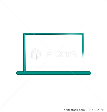 Illustration Vector Graphic of Laptop icon template Illustration Vector Graphic of Laptop icon template 114582195