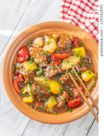 Sweet and Sour Pork Sweet and Sour Pork 114582695