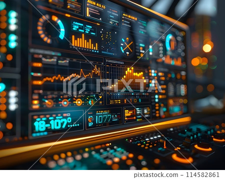 Detailed Data Visualization Dashboard for Automated Systems Monitoring and Analytics 114582861