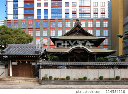 Entrance of traditional house in Japan, Wooden door and wall of tradtional Japanese old house. Entrance of traditional house in Japan, Wooden door and wall of tradtional Japanese old house. 114584218
