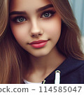 15歲羅馬尼亞美女，表情明亮，背景清麗。 114585047