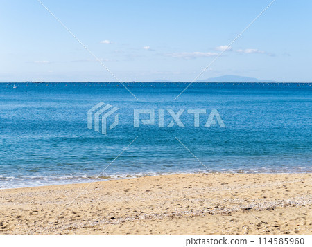 哈利馬納達的風景。 （兵庫縣明石市的沙灘。） 114585960