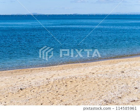 哈利馬納達的風景。 （兵庫縣明石市的沙灘。） 114585961