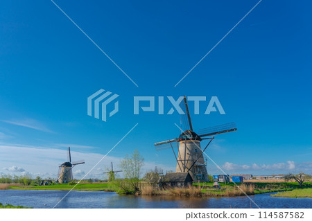 荷蘭 Kinderdijk-Elshout 風車網路世界遺產 荷蘭 Kinderdijk-Elshout 風車網路世界遺產 114587582