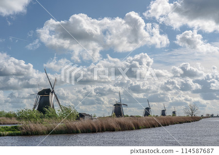 Kinderdijk-Elshout windmill network, Netherlands, World Heritage Site 114587687