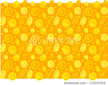 點硬幣背景 114587820