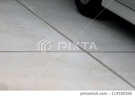 混凝土鋪成的停車場的圖像 混凝土鋪成的停車場的圖像 114588506