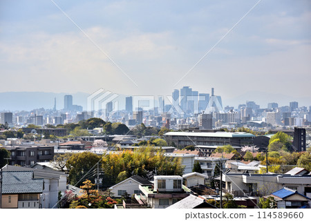 [Aichi Prefecture] Nagoya cityscape: View from Tenpaku Ward, Nagoya City 114589660