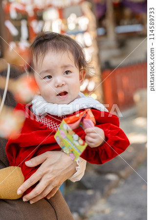 Shichigosan Shrine Girl 114589733