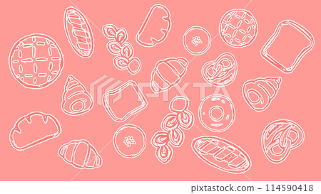 Red background material 