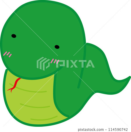 可愛的蛇圖 114590742