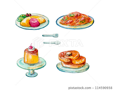 Cafe cuisine 114590938
