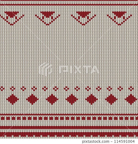 Seamless hand drawing pattern vector and illustration. A floral pattern textile tropical bicolor flower and leaves miniprint animal geometric textile clothes 114591004