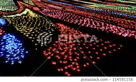 Illuminations at Tokyo German Village in Chiba Prefecture 114591158