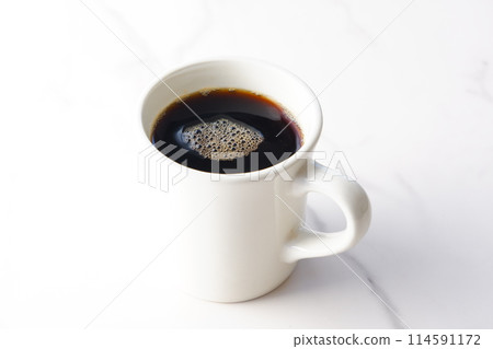 Image of taking a break with freshly brewed coffee in your favorite mug 114591172