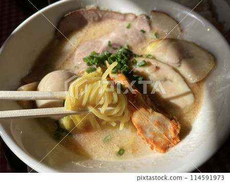 義式豆漿雞肉拉麵（創意拉麵） 114591973