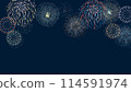 煙花背景素材 114591974
