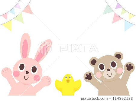 森林動物（花圈） 114592188