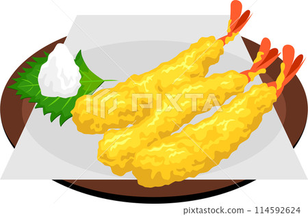 Shrimp tempura 114592624