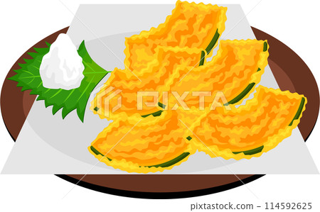 Pumpkin's tempura 114592625