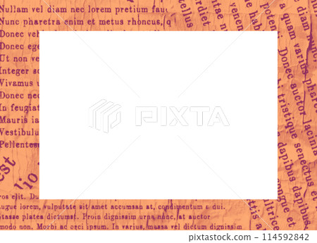 Brown design paper style frame background 114592842