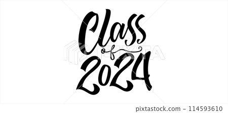 2024 Graduation Greeting Card Vector Design. Congratulations Graduates 2024 Graduation Greeting Card Vector Design. Congratulations Graduates 114593610