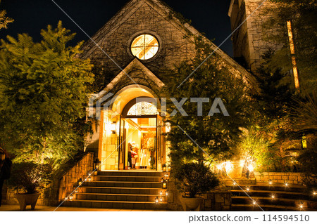 the place of north Christmas illuminations the place of north Christmas illuminations 114594510